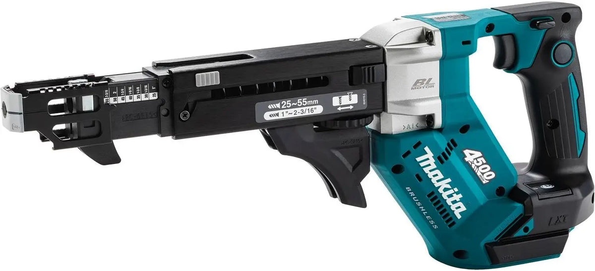 Makita XRF04Z 18V LXT Lithium-Ion Brushless Cordless 4 - 500 RPM Autofeed Screwdriver, Tool Only