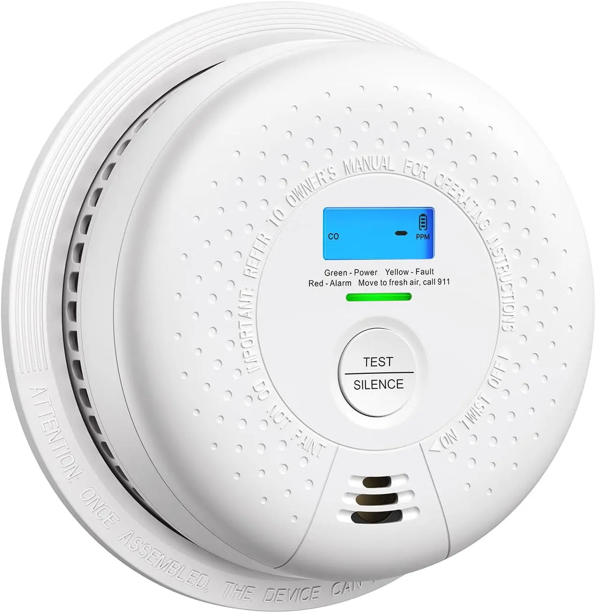 X-Sense Smoke Detector and Carbon Monoxide Detector - SC01, 1-Pack
