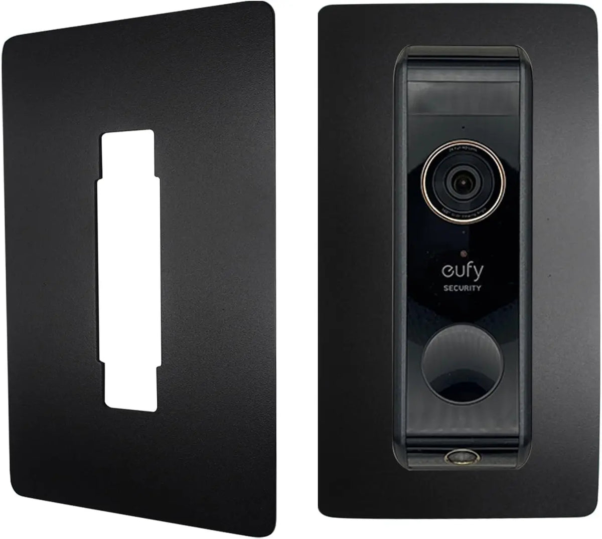 Stainless Steel Faceplate - Accessories for EU, Video Doorbell, fy/Video Doorbell, E340, 2K HD, S330, C30, C31, Slim, Bracket, Plate, Plate for Bell