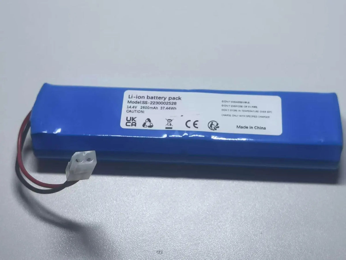 14.4V 2600mAh Replacement Battery for Rowenta Vacuum Cleaner - Replaces SS-2230002528