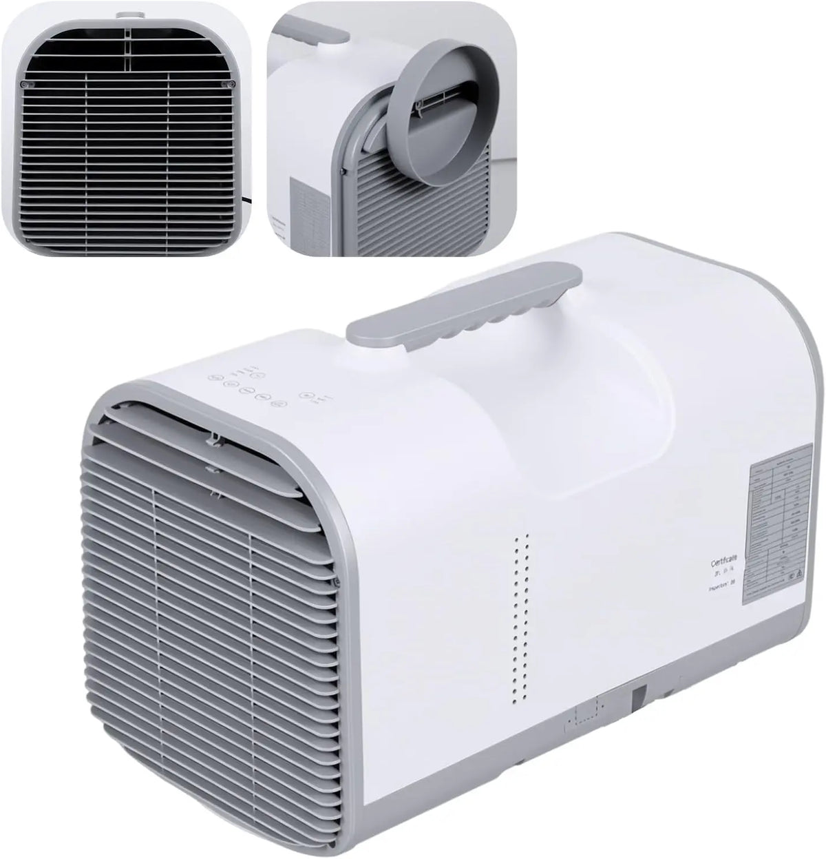 4095 BTU Portable Air Conditioner for Camping - Compact Tent AC Unit, Remote Control, Cool/Dry/Fan/Sleep Modes, 24H Timer, Quiet 46 dB for RV, Truck