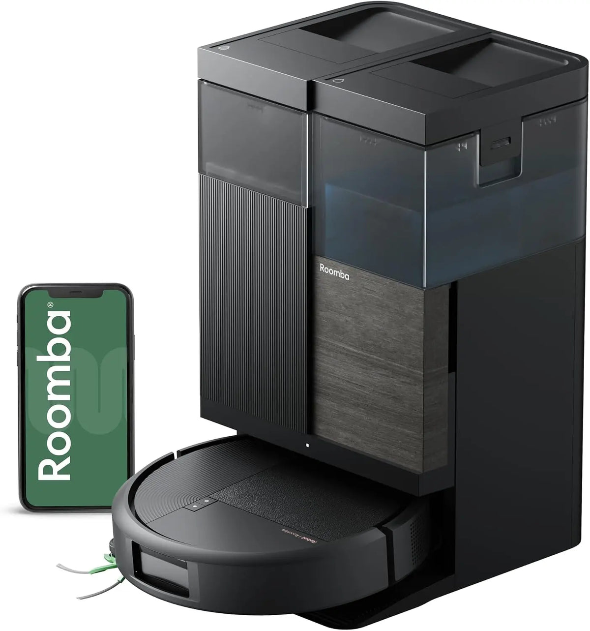 iRobot Roomba Plus 575X Combo Robot + AutoWash Dock - Self‑Cleans, Heated Wash & Heated Dry, Auto‑Empties up to 90 Days, 3.2X Power-Lifting Suction