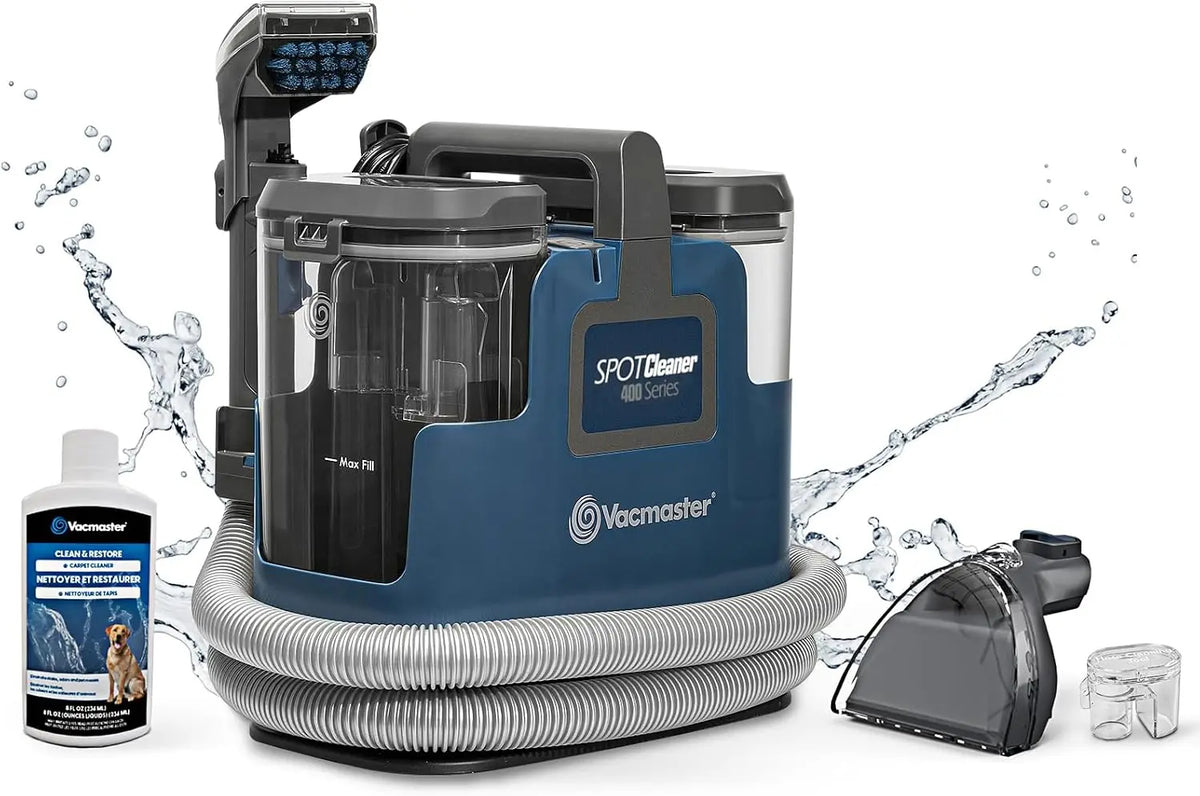 Vacmaster - 400 Series Portable Carpet & Upholstery Spot Cleaner Machine