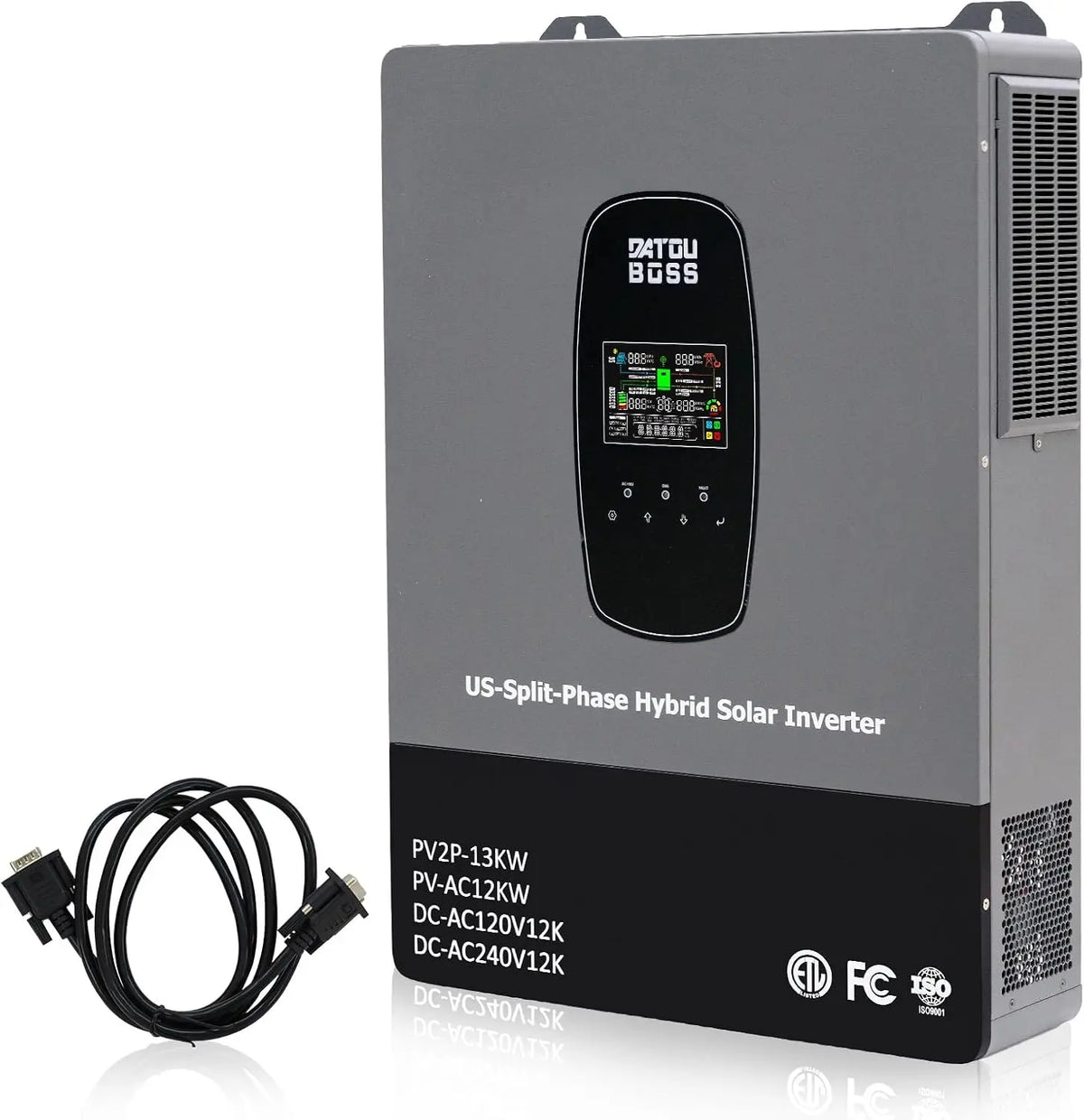 DATOUBOSS 12000W Hybrid Solar Inverter - With WiFi Modle & Max. 6 Parallel