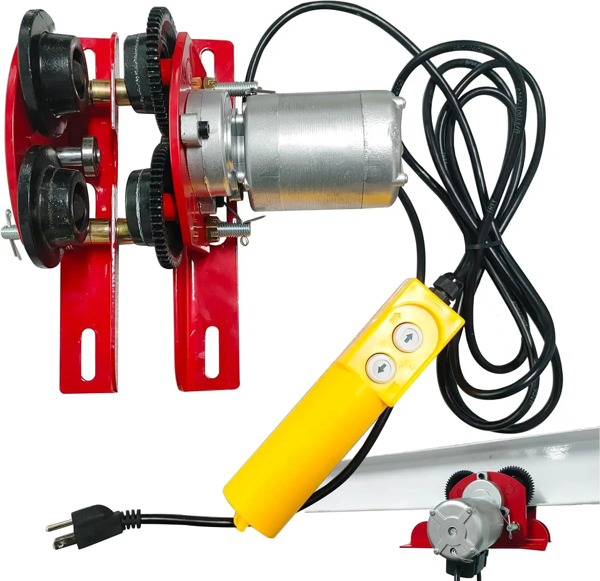 1100 LBS Electric Trolley for Power Hoist