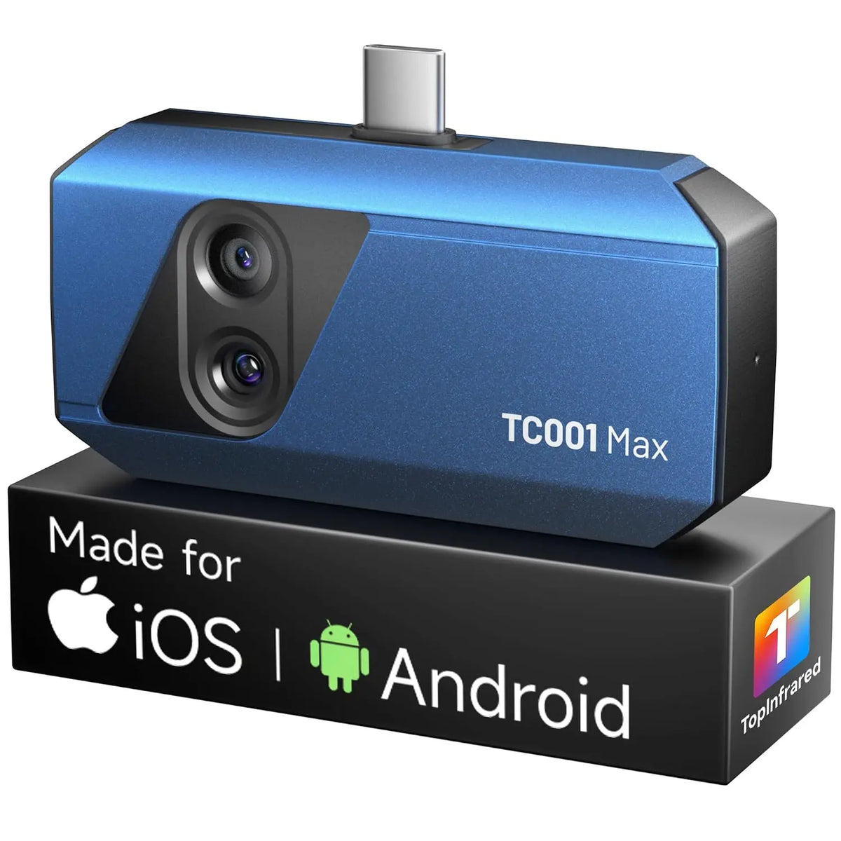 TOPDON - TC001 Max Dual-Lens Thermal Camera for Any USB-C iPhone iPad Android