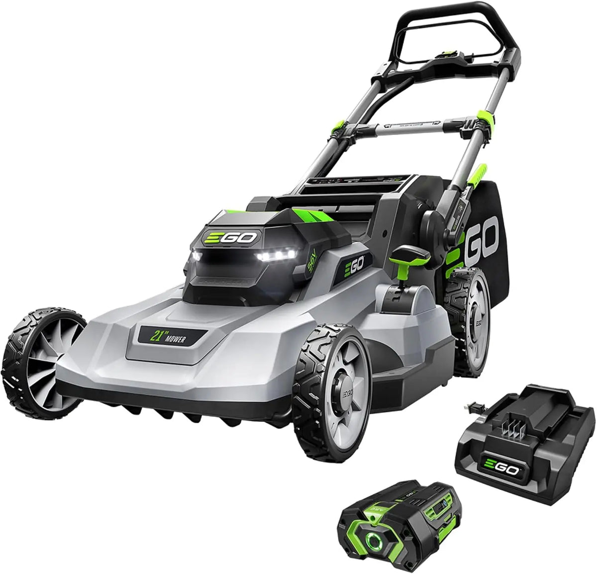 EGO Power+ Electric Lawn Mower - Cordless Push, Includes 56V 4.0Ah Battery and Charger, LM2112