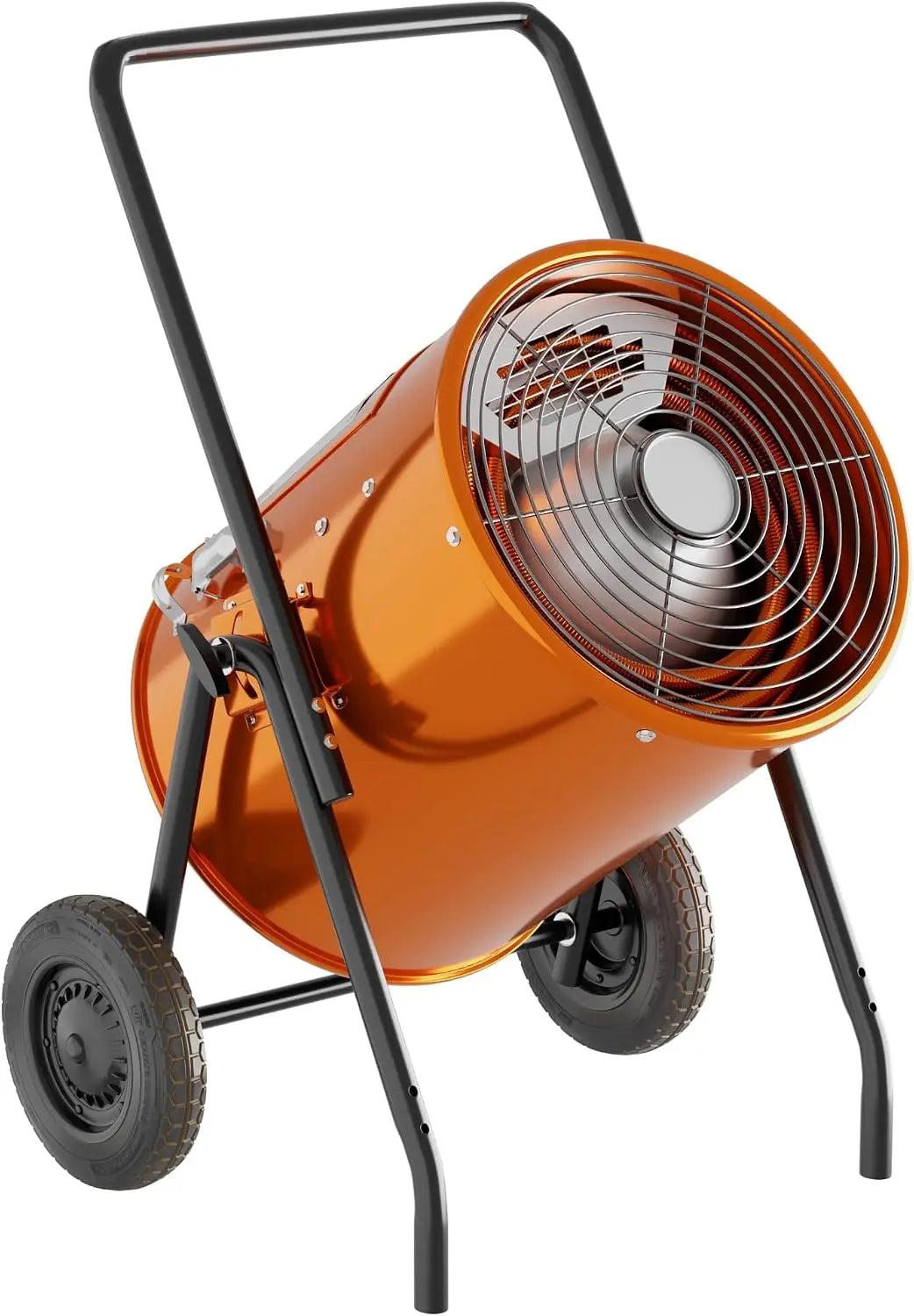 Portable Electric Salamander Forced Air Indoor Heater - - 480V, 3 Phase, 30kW, for Warehouse, Garage, Construction, Farm, Greenhouse