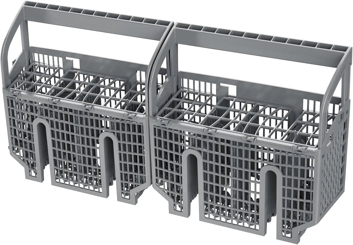 Bosch 00675794 Genuine OEM Dishwasher Silverware Basket - Gray, Replacement Cutlery Basket