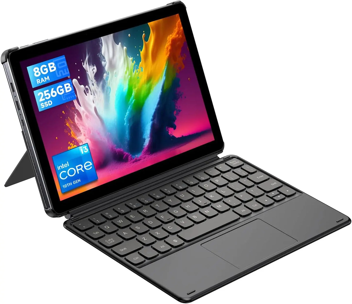 CHUWI 2 in 1 Laptop Tablet - 8GB RAM 256GB SSD, Intel Core i3, 3.9GHz