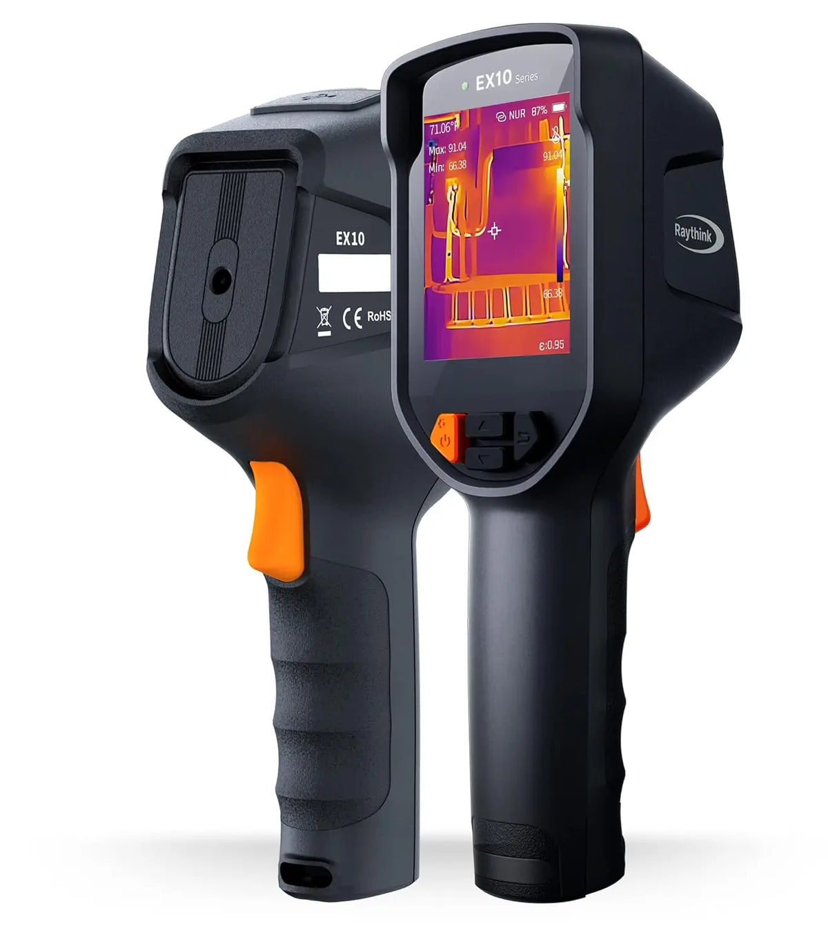 EX10 Thermal Imaging Camera - 320×240 Super Resolution, 2.8 Inch LCD