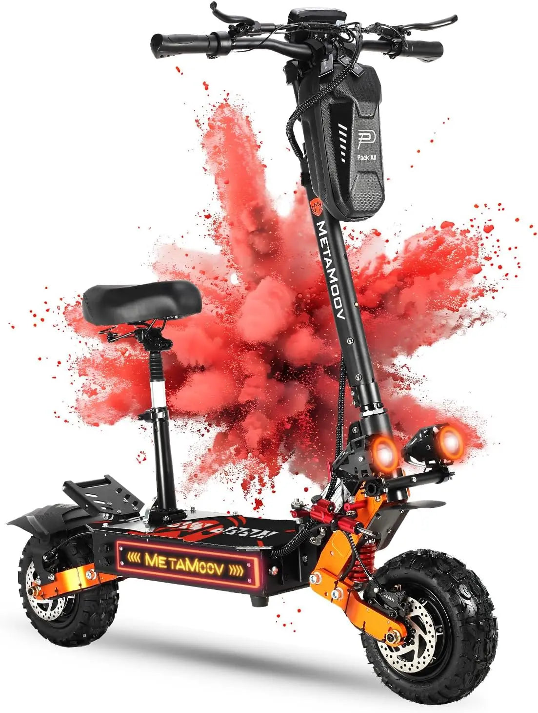 ZO01 Plus Electric Scooter - 6000W Dual Motor 55 MPH, 60 Mile Range