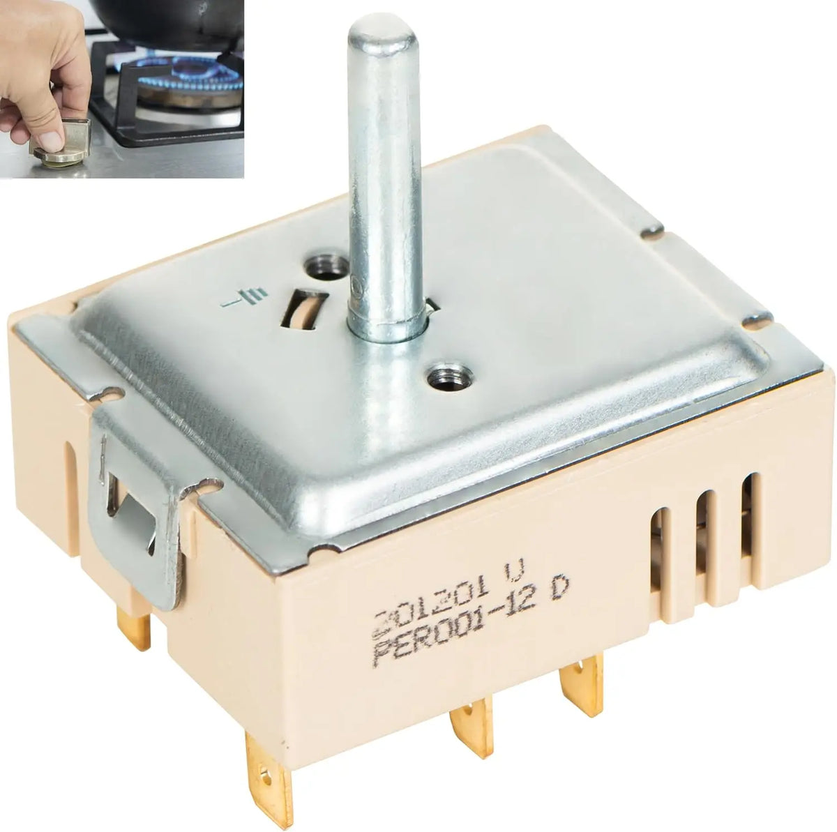 DG44-01006B Dual Burner Infinite Switch Compatible - With Samsung Range Stove