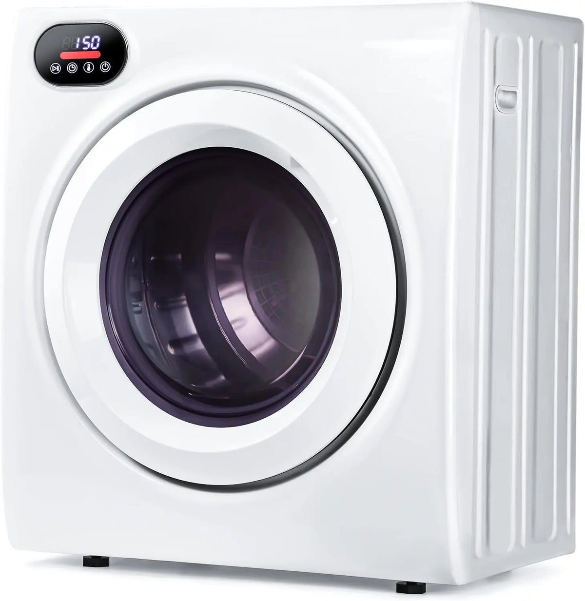 Euhomy 2.65 Cu. Ft. Portable Dryer for Clothes - 1400W Dryer with LCD Panel