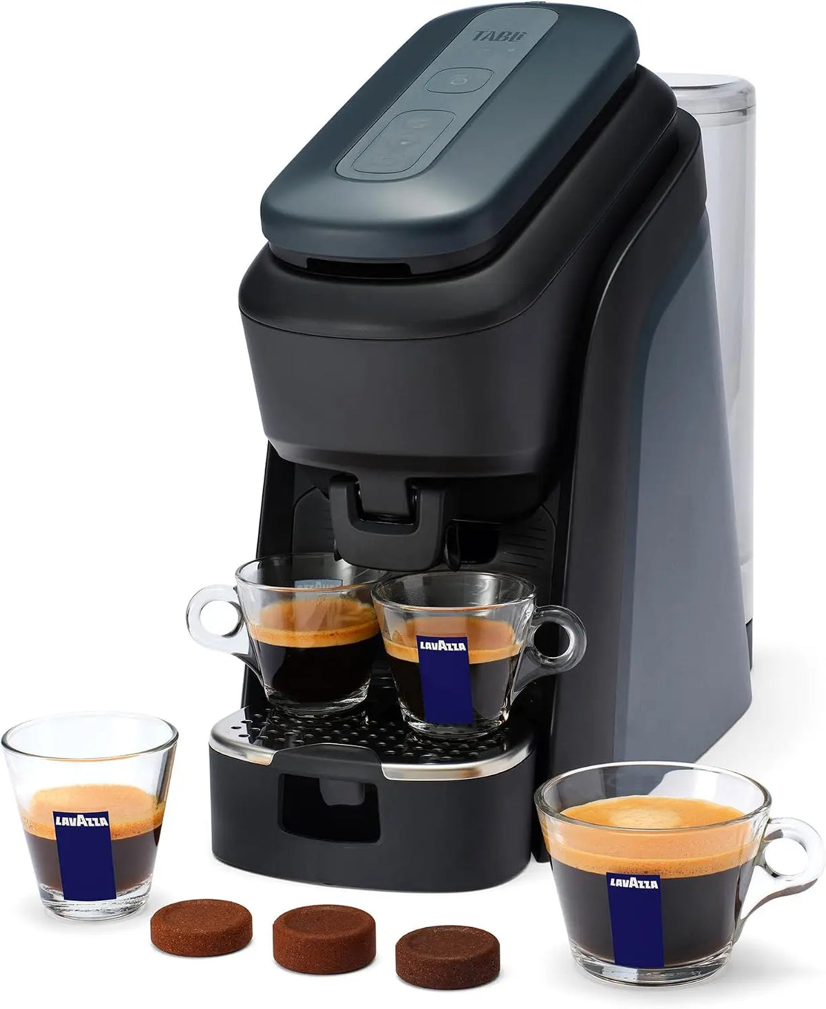 Lavazza Tabli Espresso Machine - works with 100% Coffee Tabs, Black