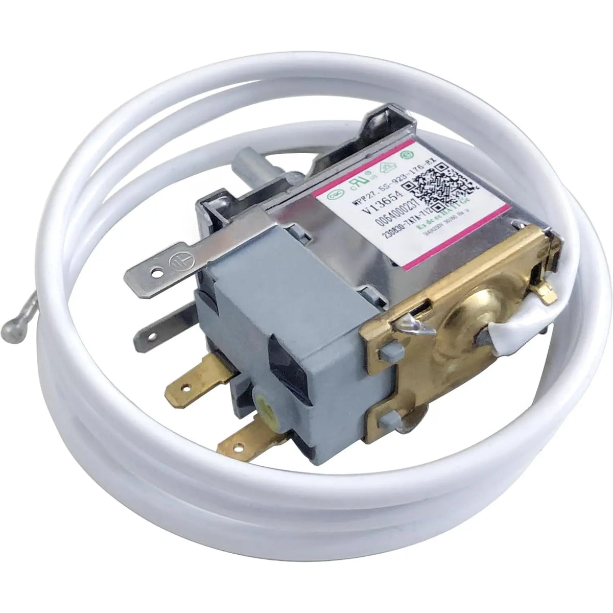 Refrigerator Thermostat Freezer Thermostat WPF27.5S-923 Replacement for HAIER Refrigerator and Mini Fridge Thermostat