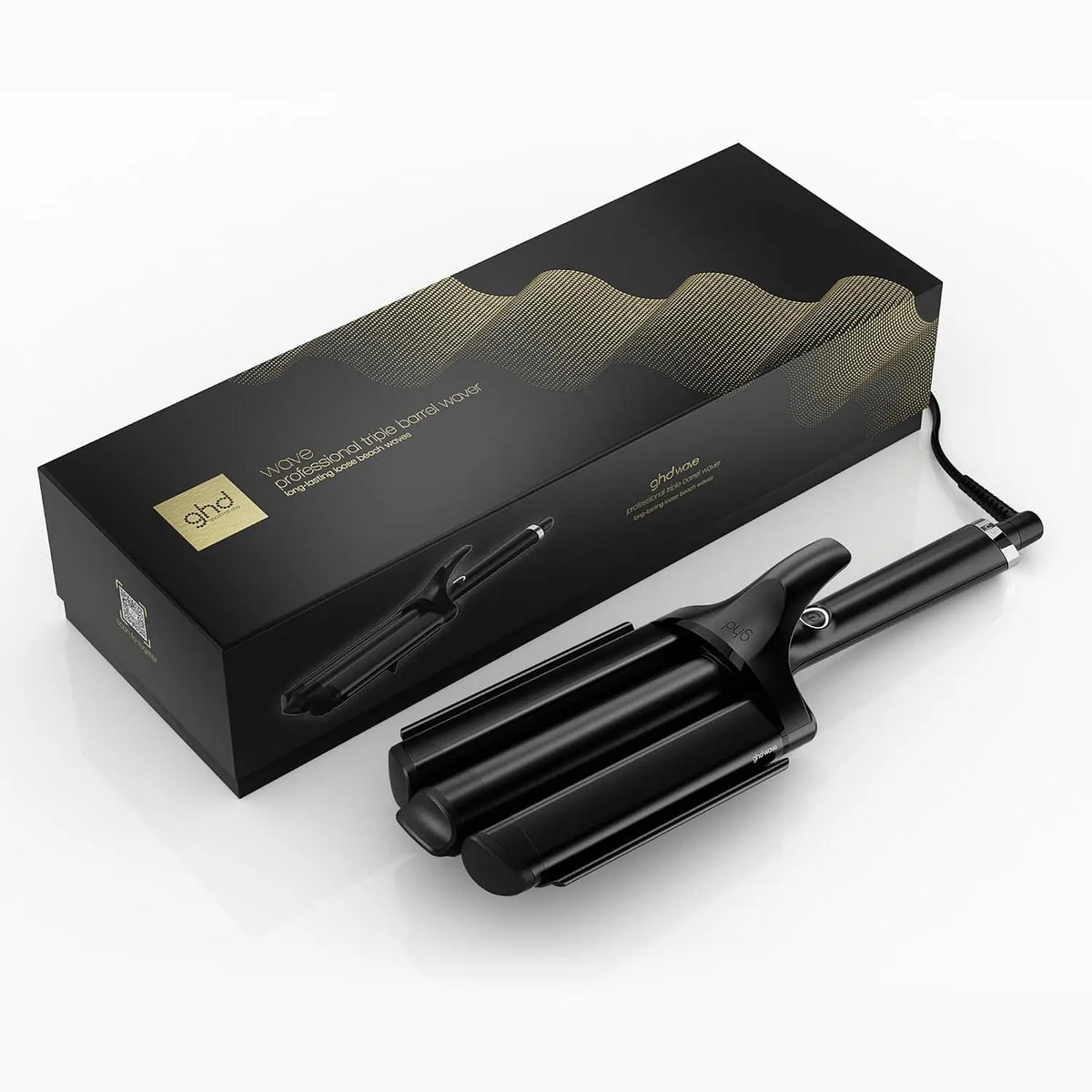 ghd Wave Triple Barrel Hair Waver - Black