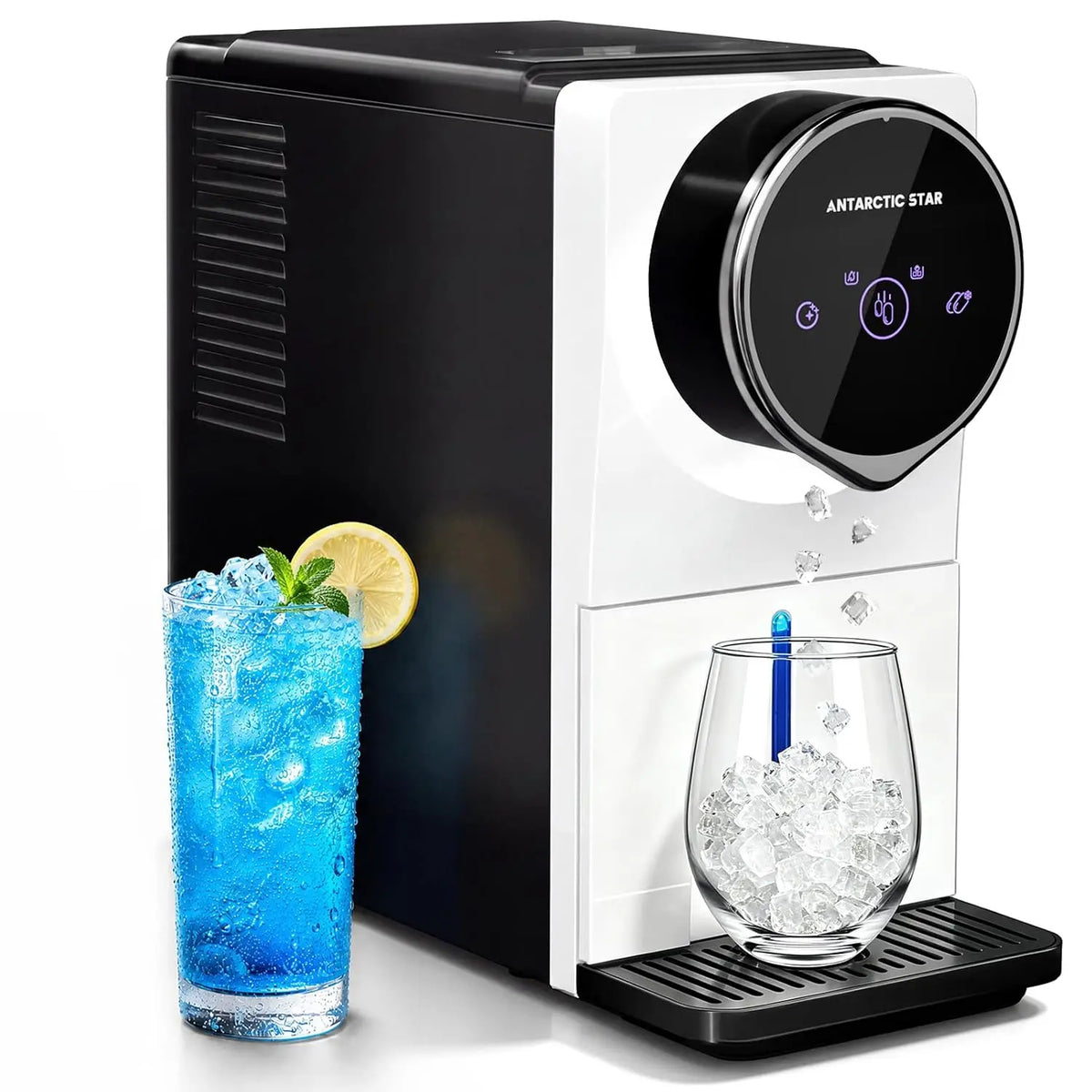 Nugget Ice Maker Countertop Gen 2 - Auto Dispenser Machine