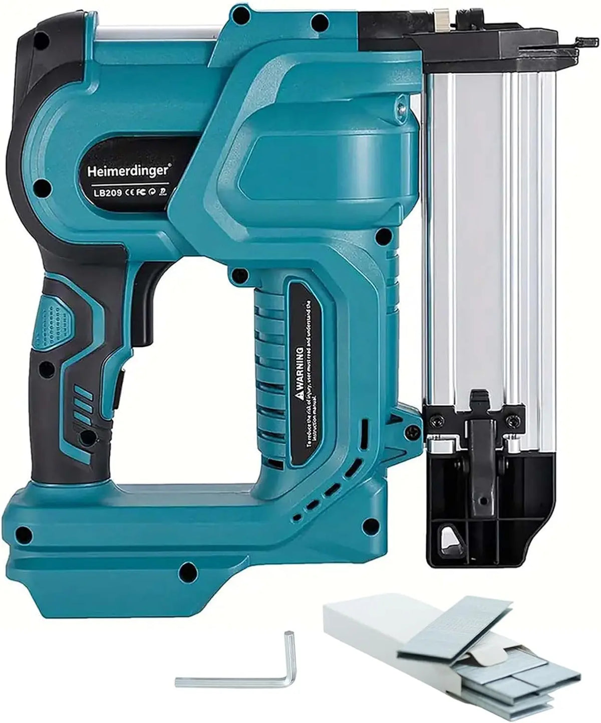 2-in-1 Brad Nailer & Stapler for Makita 18V Battery - 18GA Cordless Nail Gun