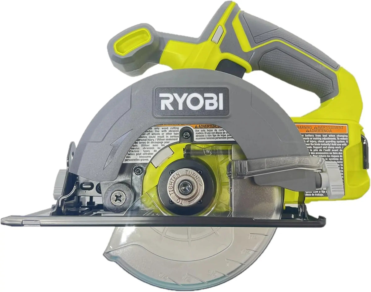 Ryobi One P505 18V Lithium Ion Cordless 5 1/2 Inch 4 - 700 RPM Circular Saw, Battery Not Included, Power Tool Only, Green