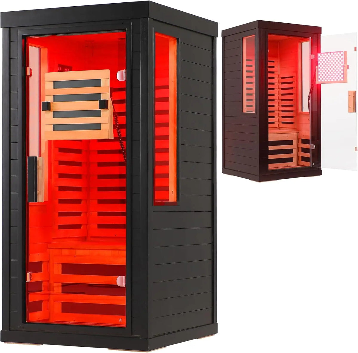 Infrared - Sauna with FDA-Certified Red Light Therapy 660nm & 850nm