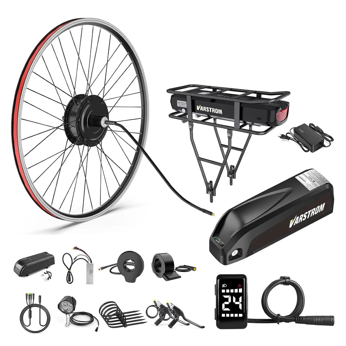 BAFANG 48V 750W/500W Electric Bike Conversion Kit - Rear Hub Motor Wheel Kit