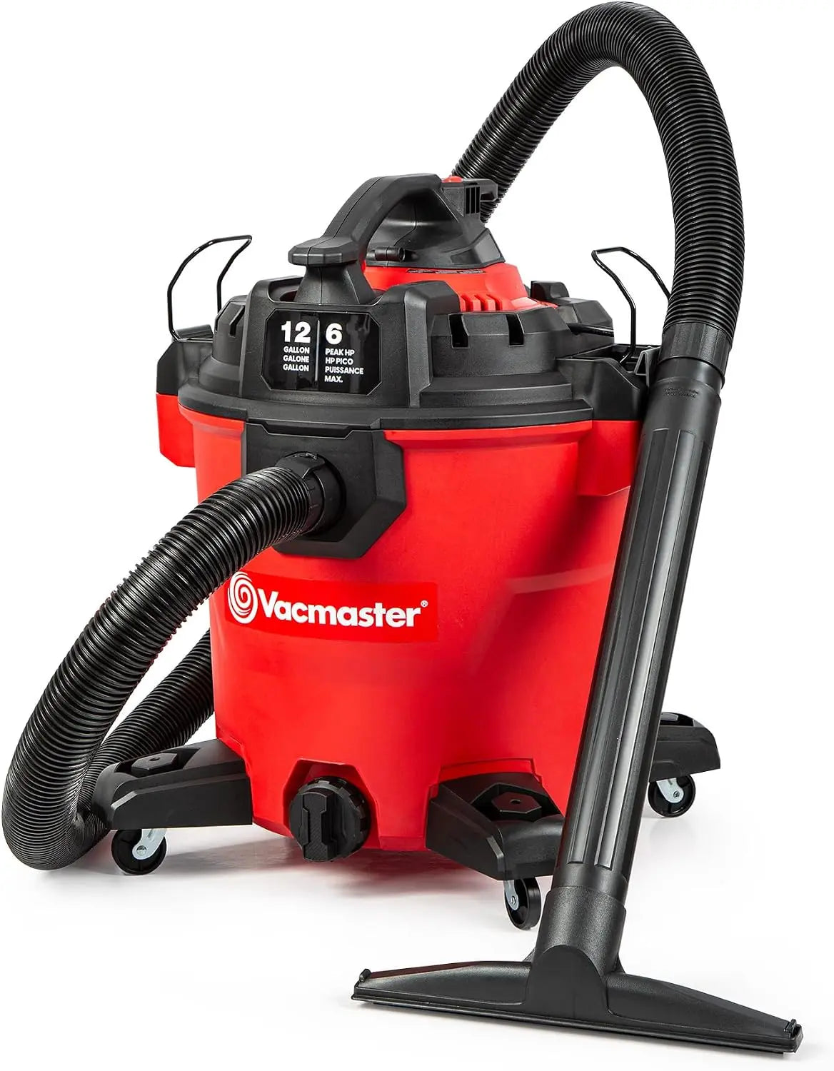 Vacmaster VBVCM1211 1101 12-Gal 6 Peak HP Wet/Dry Vacuum w. Detachable Blower