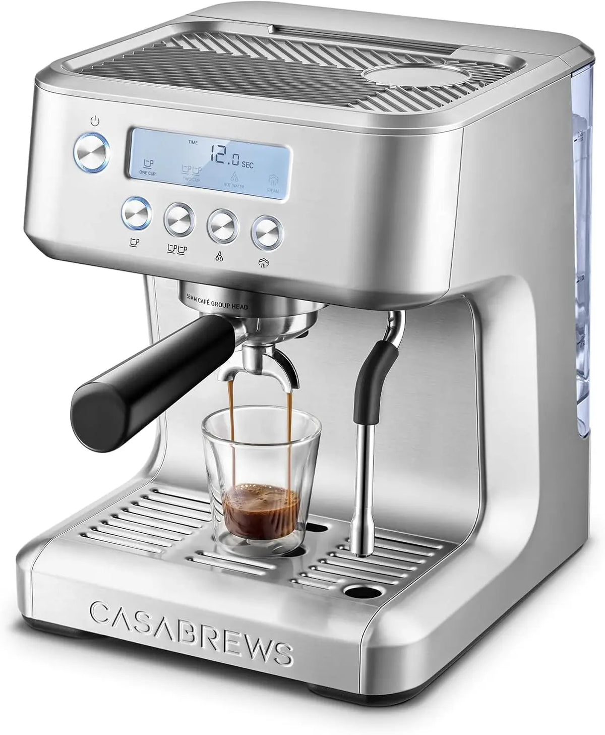 CASABREWS Ultra Espresso Machine - Barista Espresso Maker with Steam Wand