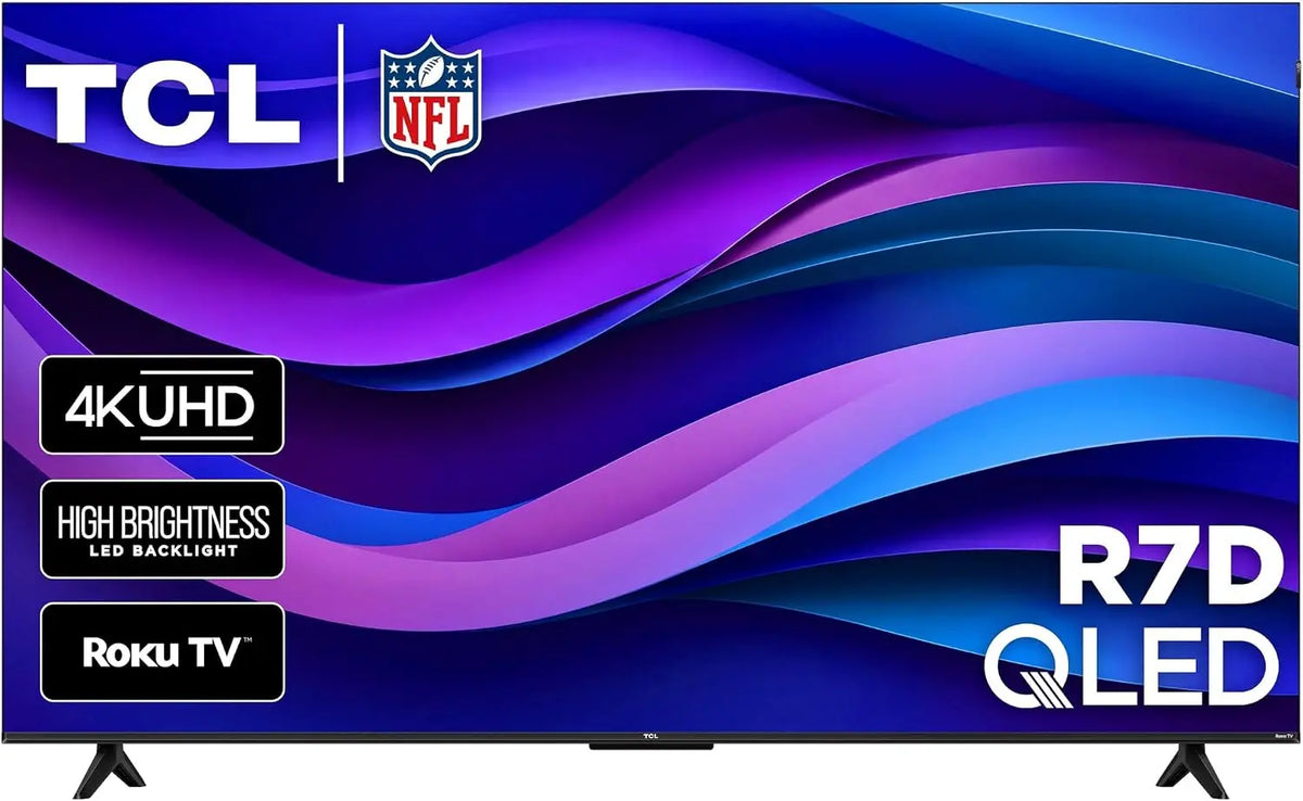 TCL 50-Inch R7D Series QLED 4K UHD HDR Smart Roku TV - 50R7D, 2026