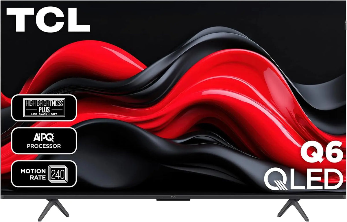 TCL 50-Inch Q65 QLED 4K UHD Smart TV with Google TV - 50Q651G, 2024 Model, Dolby Vision, Dolby Atmos, HDR Pro+, Game Accelerator Enhanced Gaming