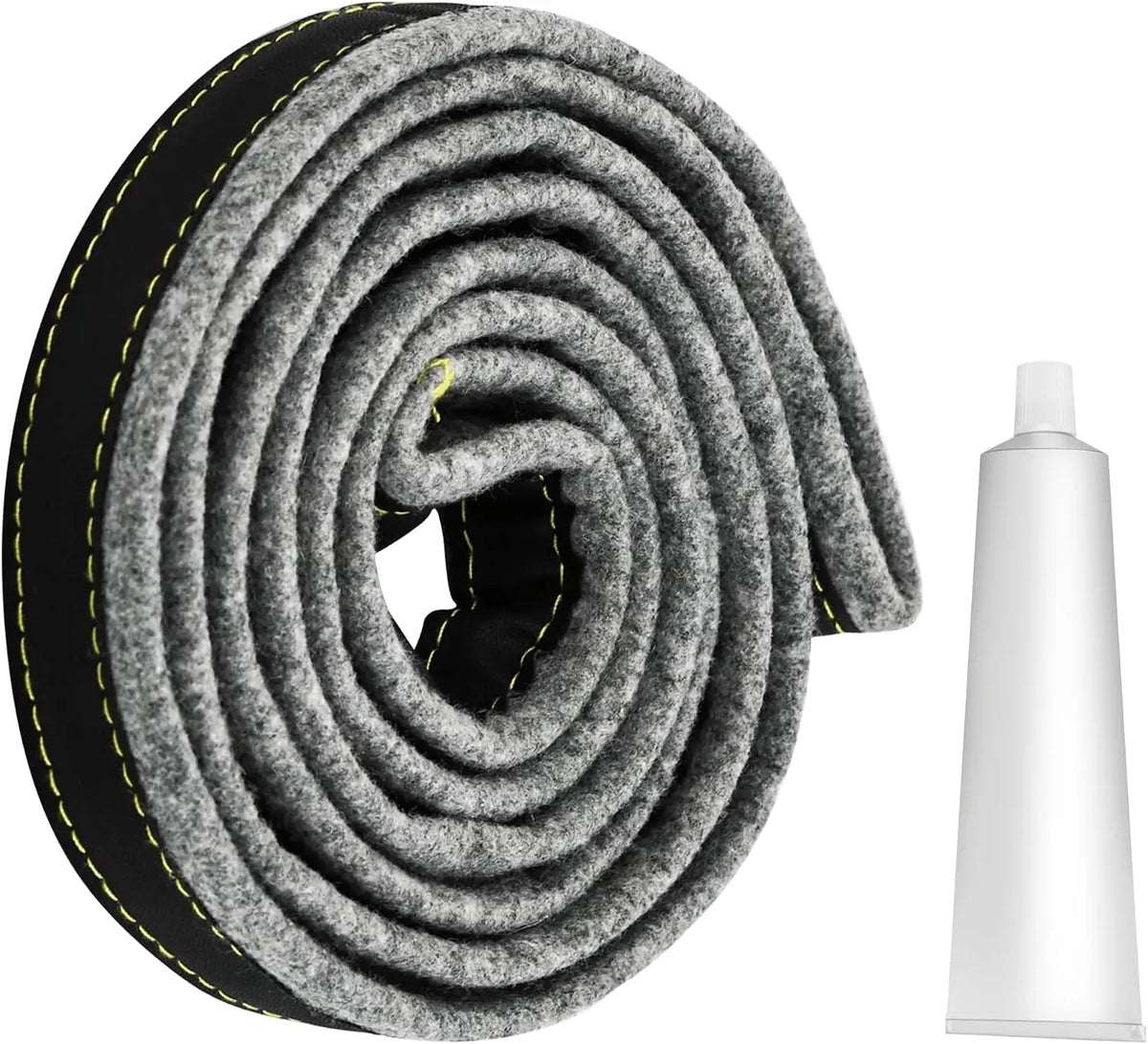 【】DC97-07618A Dryer Drum Felt Seal Replacement kit for Samsung Dryer Felt Seal DV45H7000EW/A2 DV42H5000EW/A3 DV42H5200EW/A3 DV48H7400EW/A2