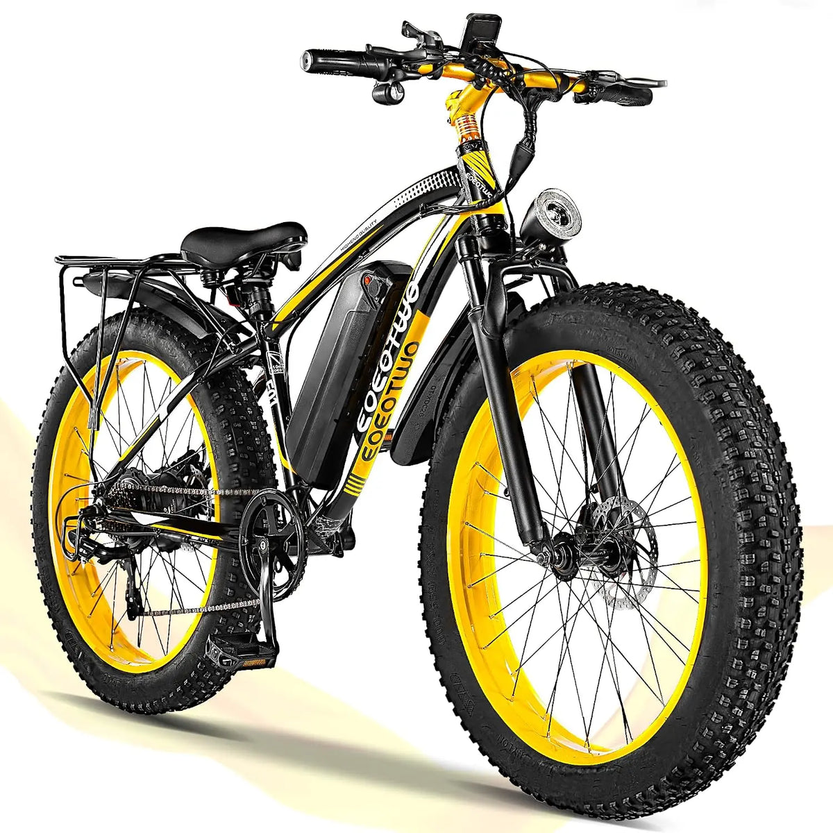 Electric Bike for Adults - 26 Inch Fat Tire Ebikes, 48V 15Ah|23Ah
