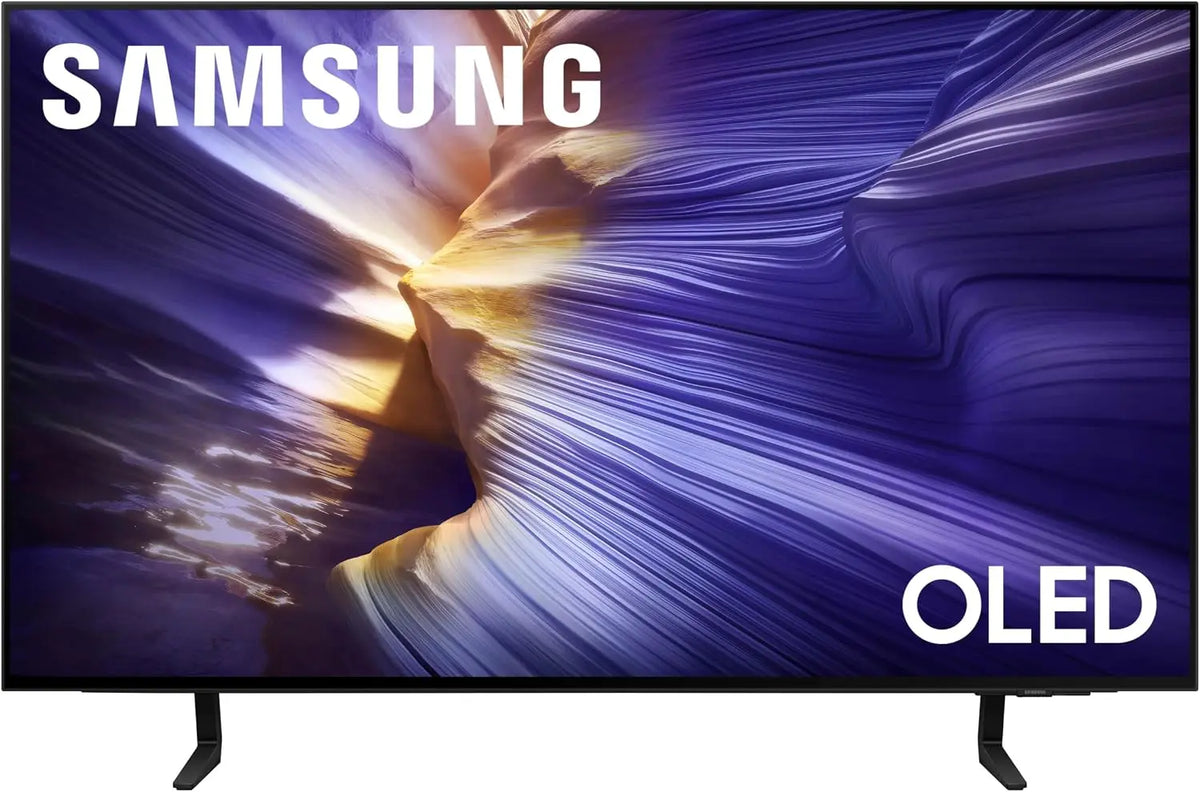 Samsung 42-Inch Class OLED S90F 4K Smart TV - 2025 Model, NQ4 AI Gen3 Processor Upscaling Pro HDR +, Motion Xcelerator 144Hz, Vision Alexa Built-in