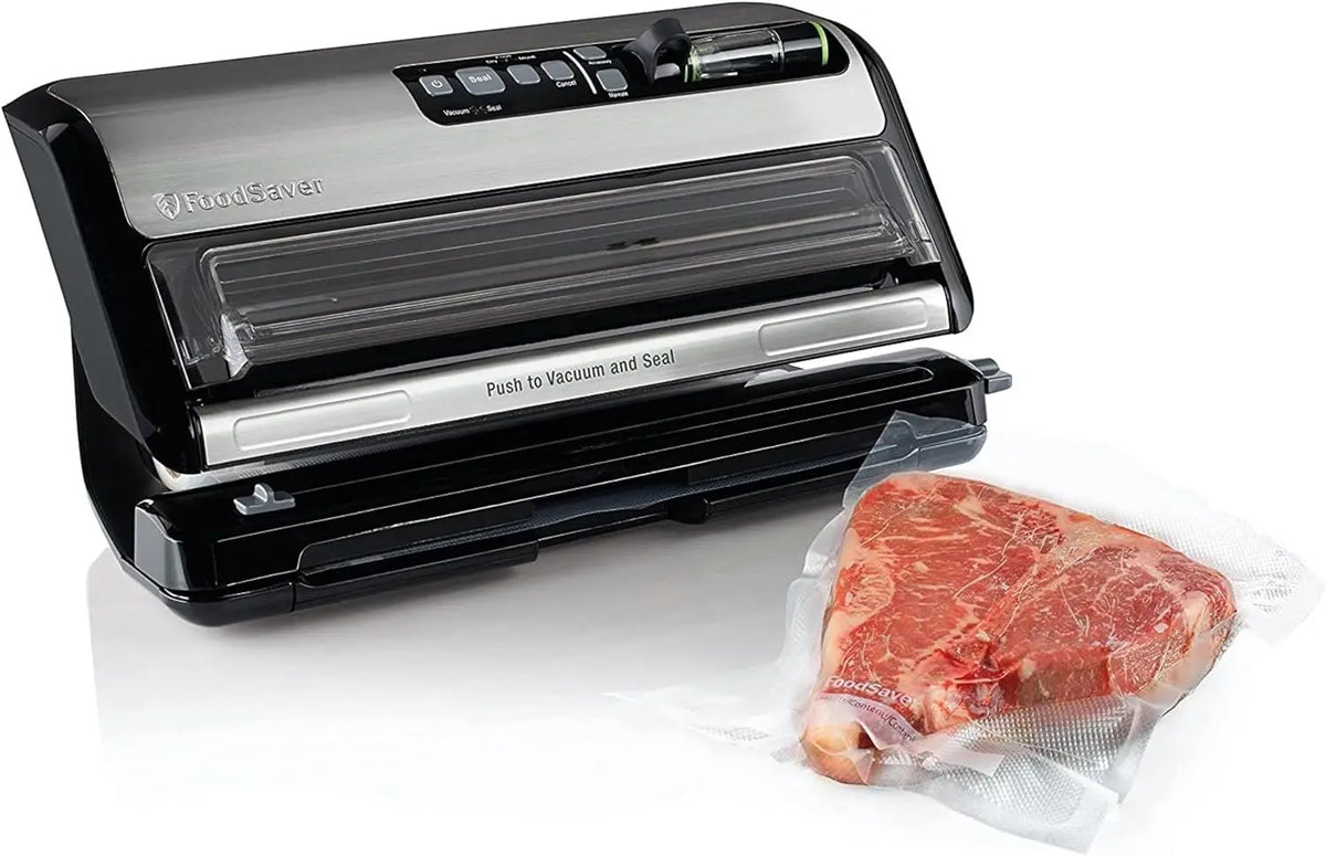 FoodSaver Vacuum Sealer Machine and Express Vacuum Seal Bag Maker - Black