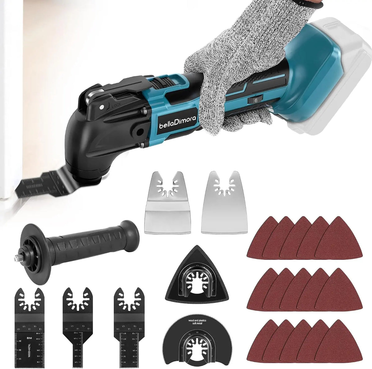 Cordless Oscillating Compatible - With Makita 18V Battery