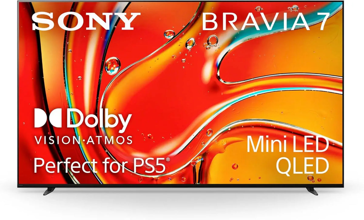 Sony 75 Inch BRAVIA 7 Mini LED QLED 4K HDR Smart Google TV - K-75XR70