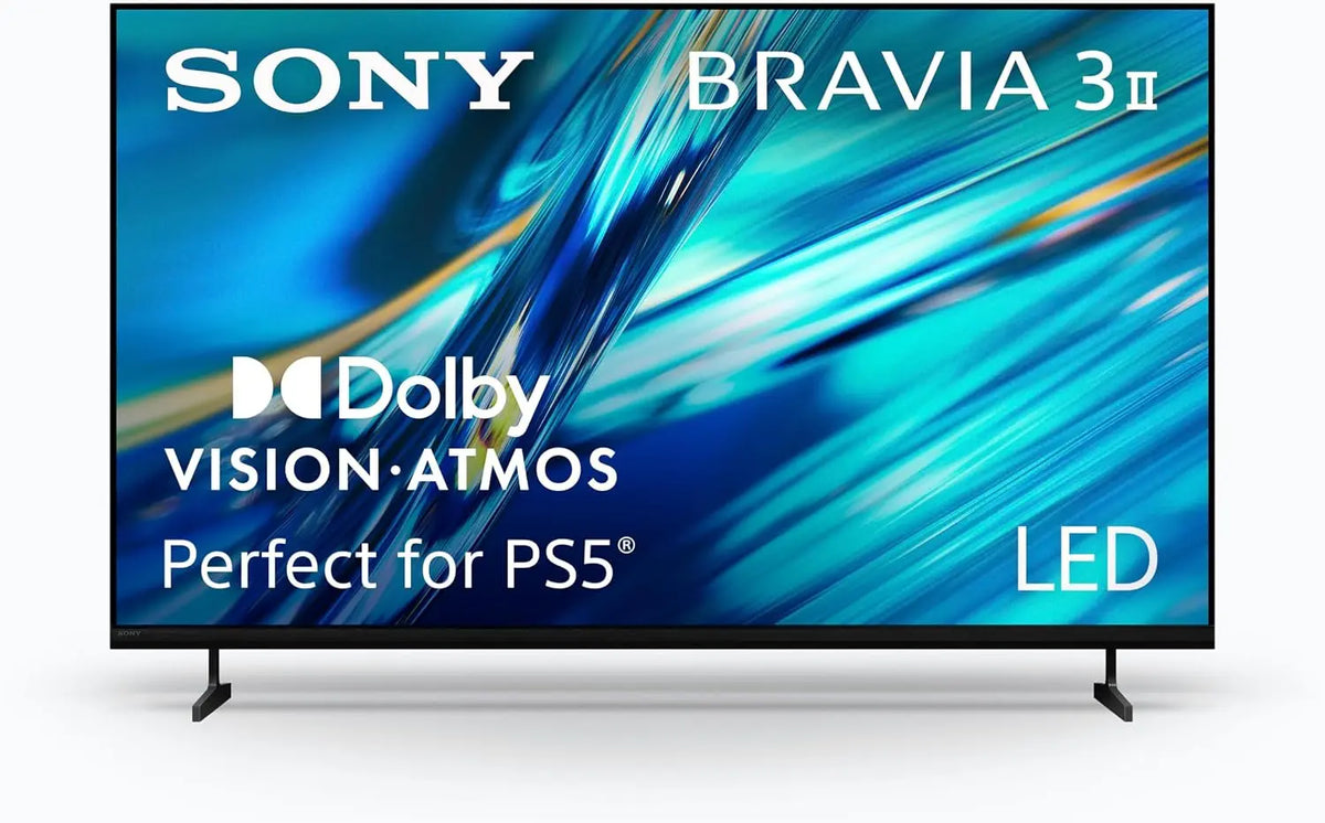 Sony BRAVIA 3 II 43 Inch 4K HDR LED Smart Google TV with Gemini - XR Processor with AI Technology, 120Hz, Exclusive Features for PS5, K-43XR30M2