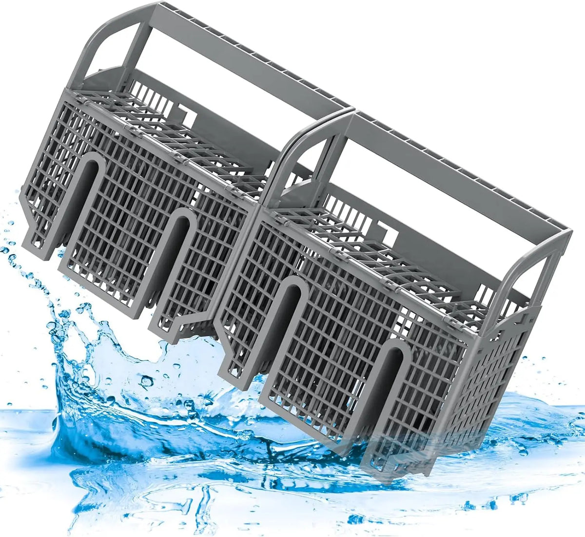 00675794 Cutlery Basket For Bosch Dishwasher Silverware Basket 675794 - Gray