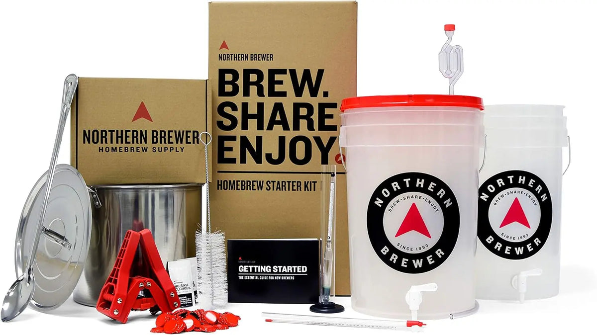 Northern Brewer Homebrewing Starter Kit w/Equipment - Chinook IPA, 5 Gal