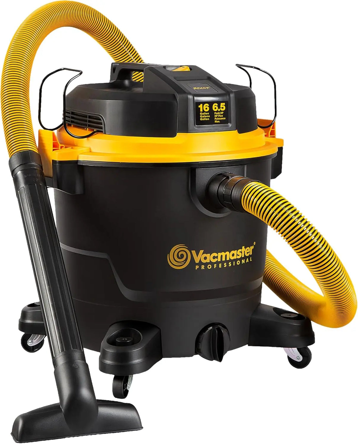 Vacmaster Professional Beast VJH1612PF 0203 16-Gal 6.5 PHP Large Wet/Dry Vacuum