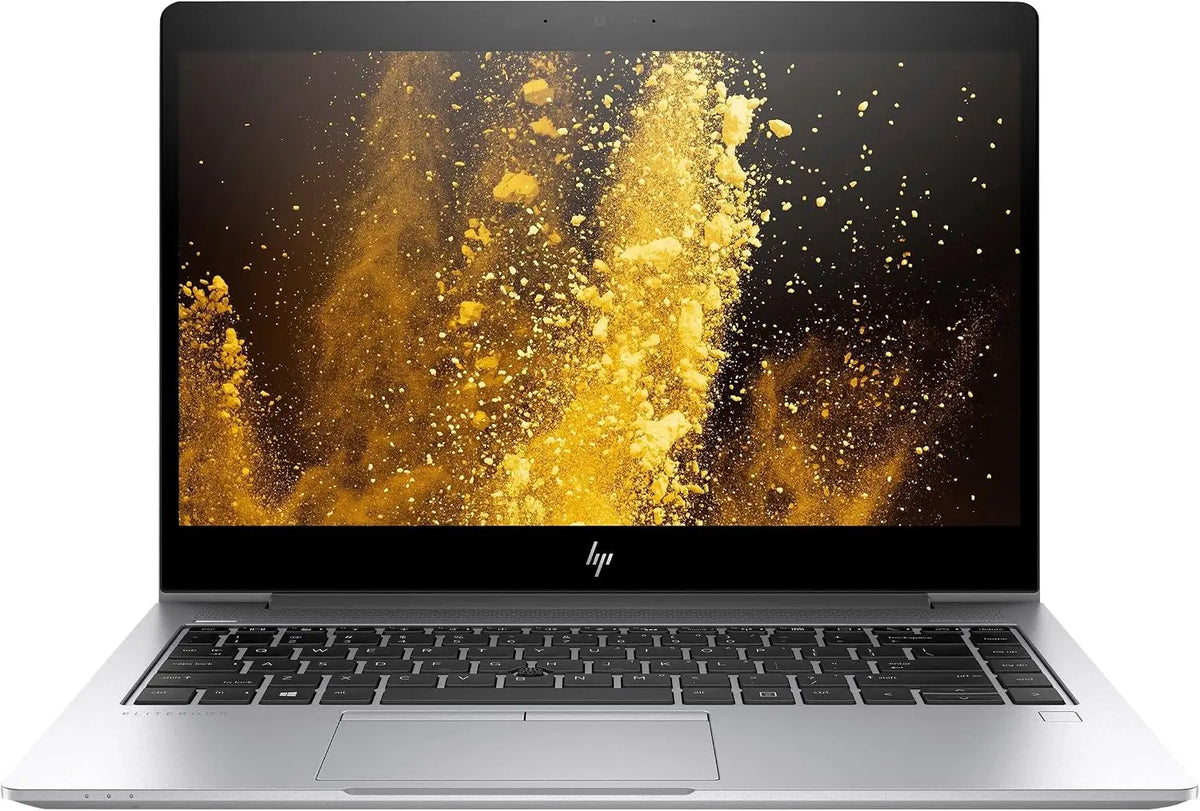 HP EliteBook 840 G6 14 Inch Laptop - Intel i5 8365U 1.6GHz, 16GB DDR4 RAM, 256GB NVMe M.2 SSD, 1080p Full HD, USB C Thunderbolt 3, Webcam, Renewed