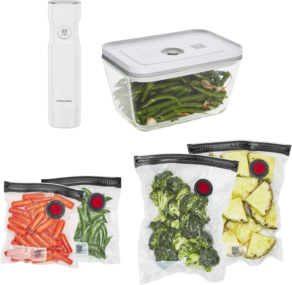 Zwilling Fresh & Save Vacuum Sealer Marchine Starter Set - 6pc