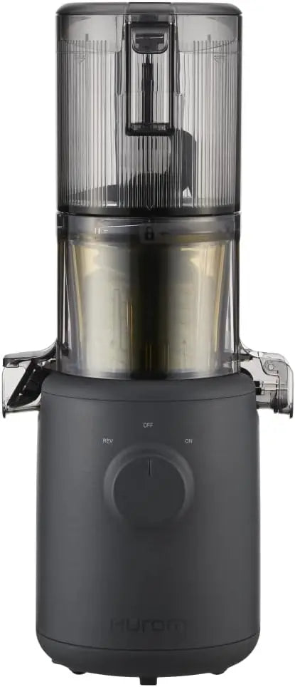 Hurom H310A Renewed Personal - Self Feeding Slow Masticating Juicer, Charcoal Gray