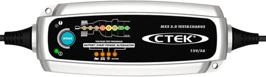 CTEK MXS 5.0 Test & Charge Battery Charger 12V 5A - Testa