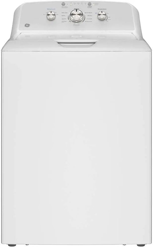GE GTW385ASWWS 4.3 Cu. Ft. Top Load Washer in White - With Dual Action Agitator