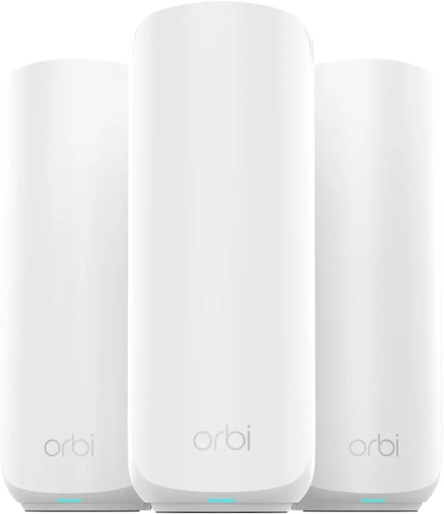 NETGEAR Orbi 370 Series WiFi 7 Mesh System - Up to 6, 000 sq ft., 3 Pack