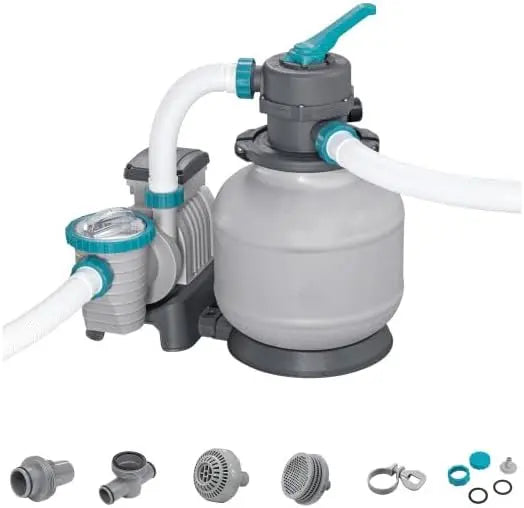 Bestway 2 - 200 GPH Above Ground Swimming Pool Sand Filter Pump