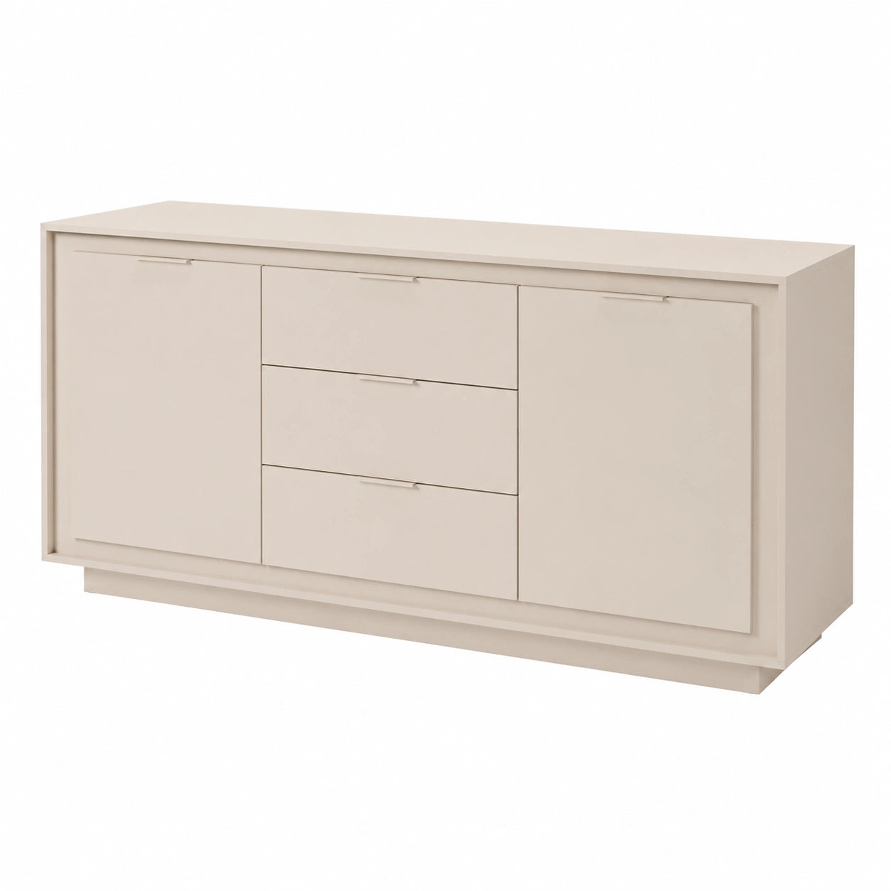 Madia Moderna in Cashmere con 2 Ante e 3 Cassetti - Collezione Sky Madia Italiana