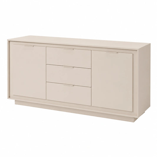 Madia Moderna in Cashmere con 2 Ante e 3 Cassetti - Collezione Sky Madia Italiana