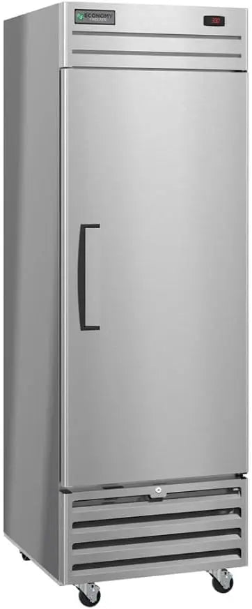 Commercial Reach-In Freezer - One Door Mobile Stainless Steel Freezer for Restaurants, 27 Inch Wide, UL Certified, 115V